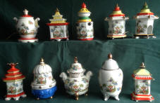 Collection of Perfume lamps